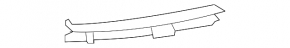Right front bumper mount for Mercedes W164 ML