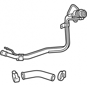 Fuel filler neck Ford Fiesta 11-19 1.6