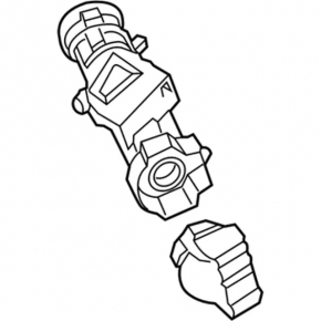 Ford Fusion mk5 13-20 ignition switch without contact group