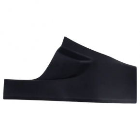 Rear left door sill plate for Ford Fusion mk5 17-20, black, worn