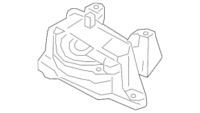 Engine mount right Ford Escape MK4 20-21 1.5T FWD