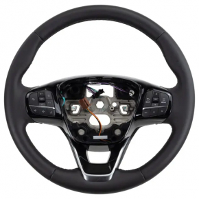 Naked steering wheel Ford Escape MK4 2023-2026 leather, heated, no buttons, scratches, worn