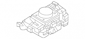 Mazda CX-50 23-25 Radio and Navigation Control Panel