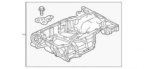 Nissan Altima 13-18 2.5" half-pan bolt broken off