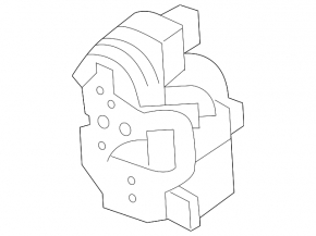 Rear right door lock Buick Encore 15-22