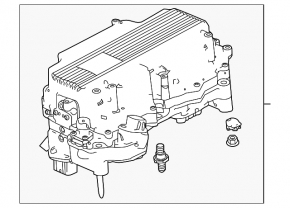 Honda Accord 20-22 2.0 hybrid inverter