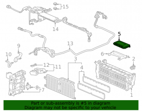 Control Unit, Battery Electronic Honda Accord 18-22 2.0 hybrid