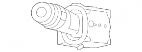 Left steering column switch GMC Terrain 10-17 under fog lights