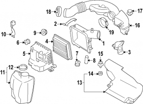 Subaru Forester 25-26 2.5 Air Intake