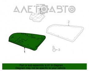 07-12 Dodge Caliber automatic transmission pan