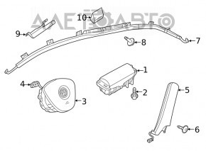 VW Atlas 18-25 Airbag Wiring