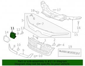 2019-2024 Honda Pilot Grille Emblem