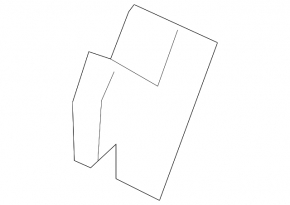 Seat mounting pad 2 row rear left Honda CRV 17-22