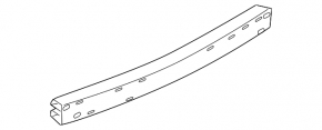 Mitsubishi Galant 04-12 rear bumper reinforcement