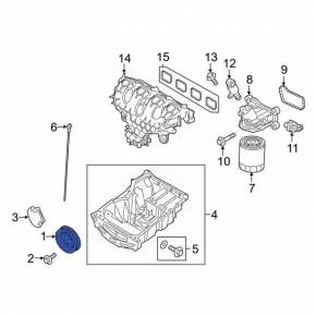 Ford Explorer 20- Crankshaft Pulley