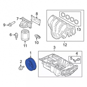 Ford Explorer 20- Crankshaft Pulley