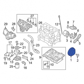 Ford Explorer 20- Crankshaft Pulley
