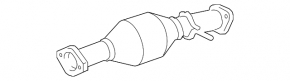 Catalytic converter second Lexus RX350 10-15 rusty, dented