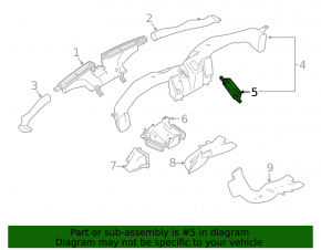 Interior high voltage sensor Infiniti QX50 19-20