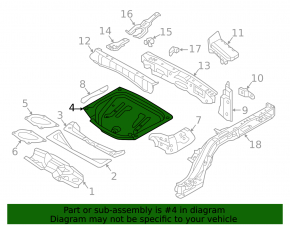 Volvo XC90 20-26 T5, T6, B5, B6 Trunk Tray