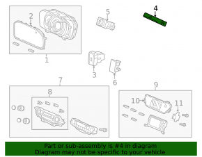 Hazard Switch Honda CRV 12-14