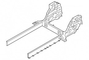 Rear body frame BMW i3 14-20