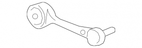 Upper control arm, front and rear, left, Lexus LS 07-17