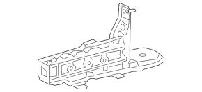 Front subframe extension right Lexus ES250 ES300h ES350 19-