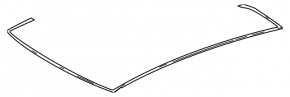 Lexus RZ 23-26 panoramic window seal