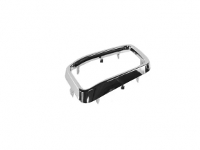 Jeep Grand Cherokee WK2 17-22 grille inserts, 7-piece set, black