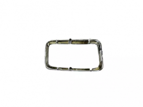 Jeep Grand Cherokee WK2 17-22 grille inserts, 7-piece set, black