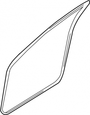 Door seal front left Infiniti G25 G35 G37 4d 06-14