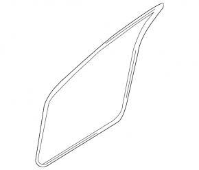 Door seal front left Infiniti G25 G35 G37 4d 06-14