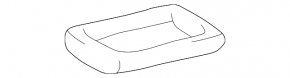 Left rear bumper license plate light for Toyota Avalon 2012