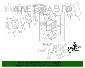 Heater Wiring Porsche Macan 15-