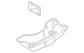 Trunk tray box Audi Q5 8R 09-17