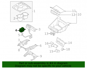 Hyundai Tucson 22-24 Parking Button
