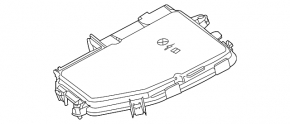 Mercedes A-Class V177 19-22 Underhood Fuse Box Cover