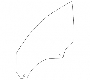 Glass door front right Jaguar F-Pace X761 17-