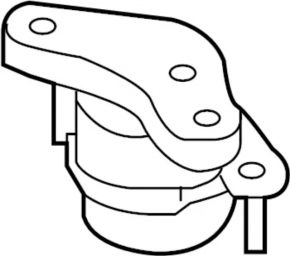 Rear Engine Mount Infiniti M35h M56 Q70 11-19