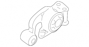 Lower engine mount for Nissan Maxima 09-14 3.5