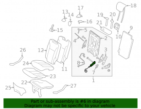 Motor 3 row seats left Mercedes X164 GL