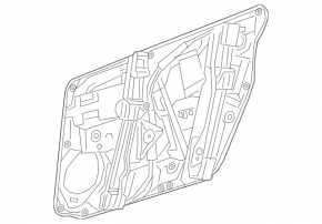 Front left window lift mechanism Mercedes GLA 15-20