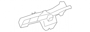 Front right door handle mechanism Mercedes CLA 14-19