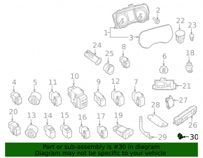 Nissan Rogue 21-26 cabin temperature sensor