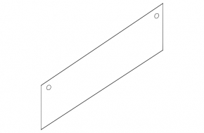 Emblem inscription SE trunk door VW Taos 22-25