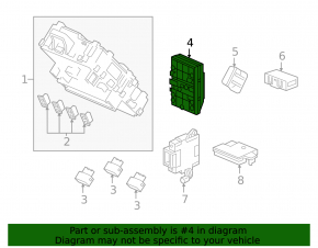 Body Control Module Honda CRV 17-18