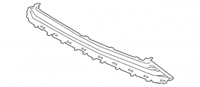 Lower grille front bumper BMW X7 G07 19-22 without radar