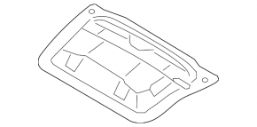 Mini Cooper Countryman R60 10-16 Hood Insulation