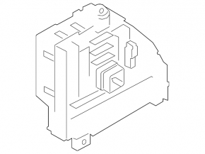 Rear fuse box BMW X3 F25 11-14